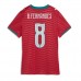Portugal Bruno Fernandes #8 Hjemmedrakt Dame VM 2026 Korte ermer